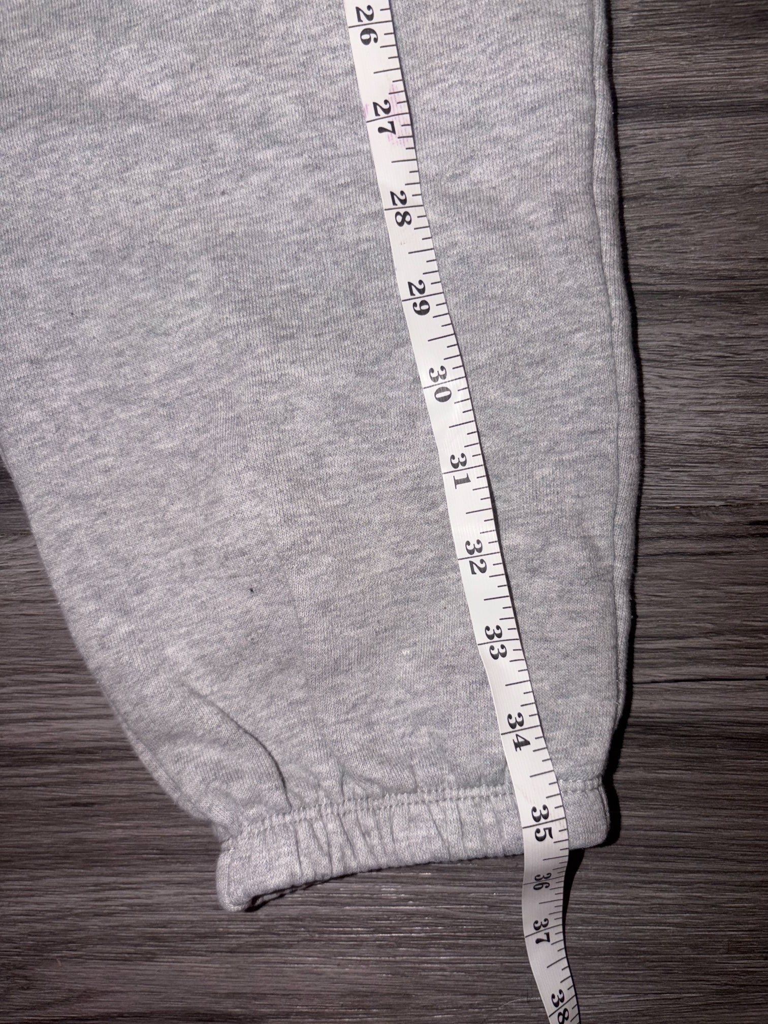 Men's Grey Champion jogger sweats size Large