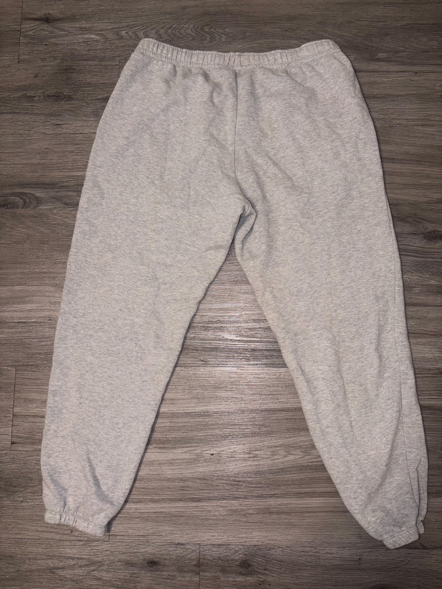 Men's Grey Champion jogger sweats size Large